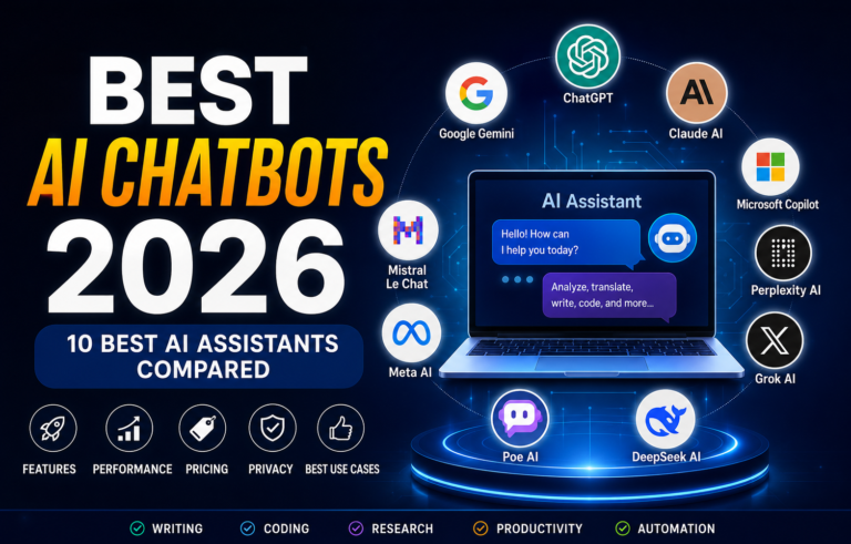 Best AI Chatbots 2026: 10 Best AI Assistants Compared