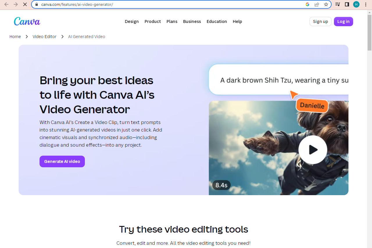 Canva AI Video Easy Video Design