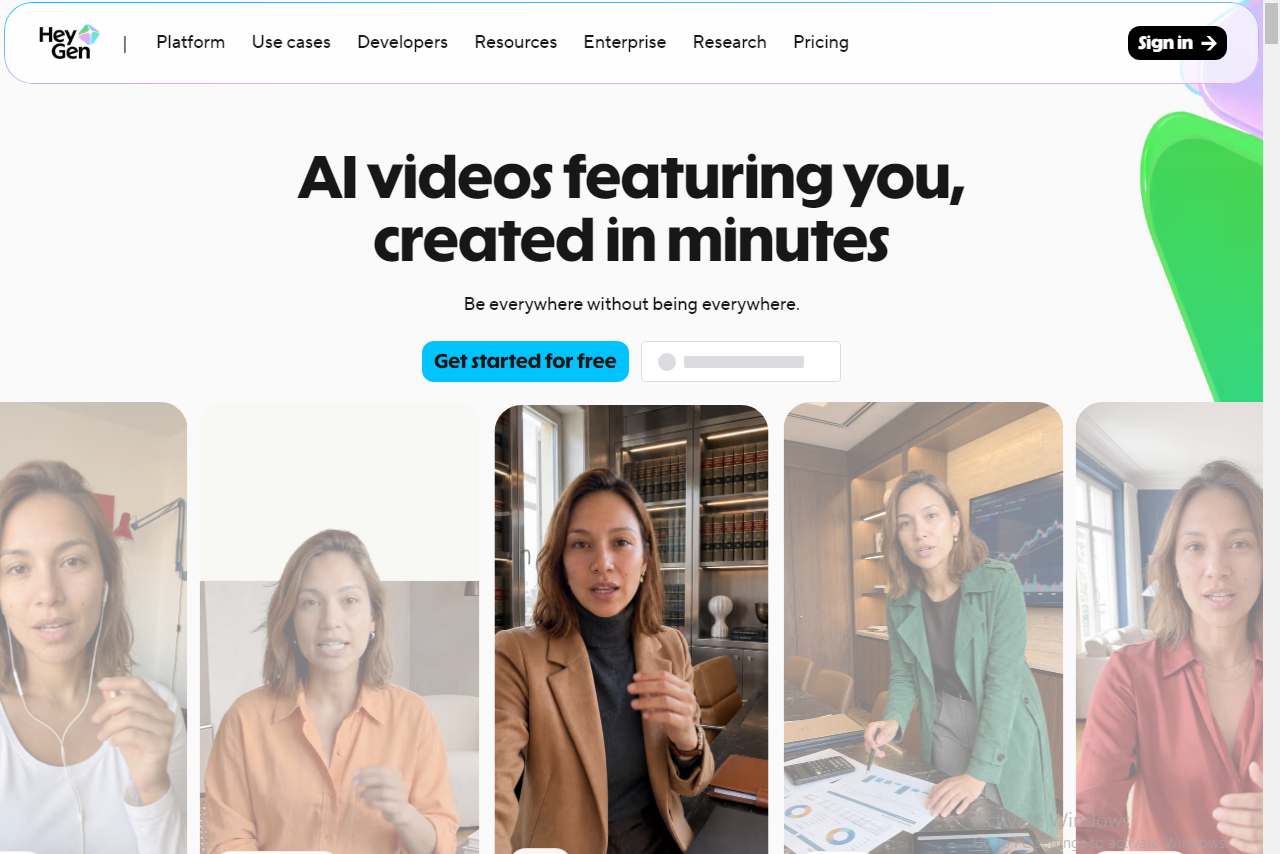 HeyGen AI Avatars & Voice Cloning