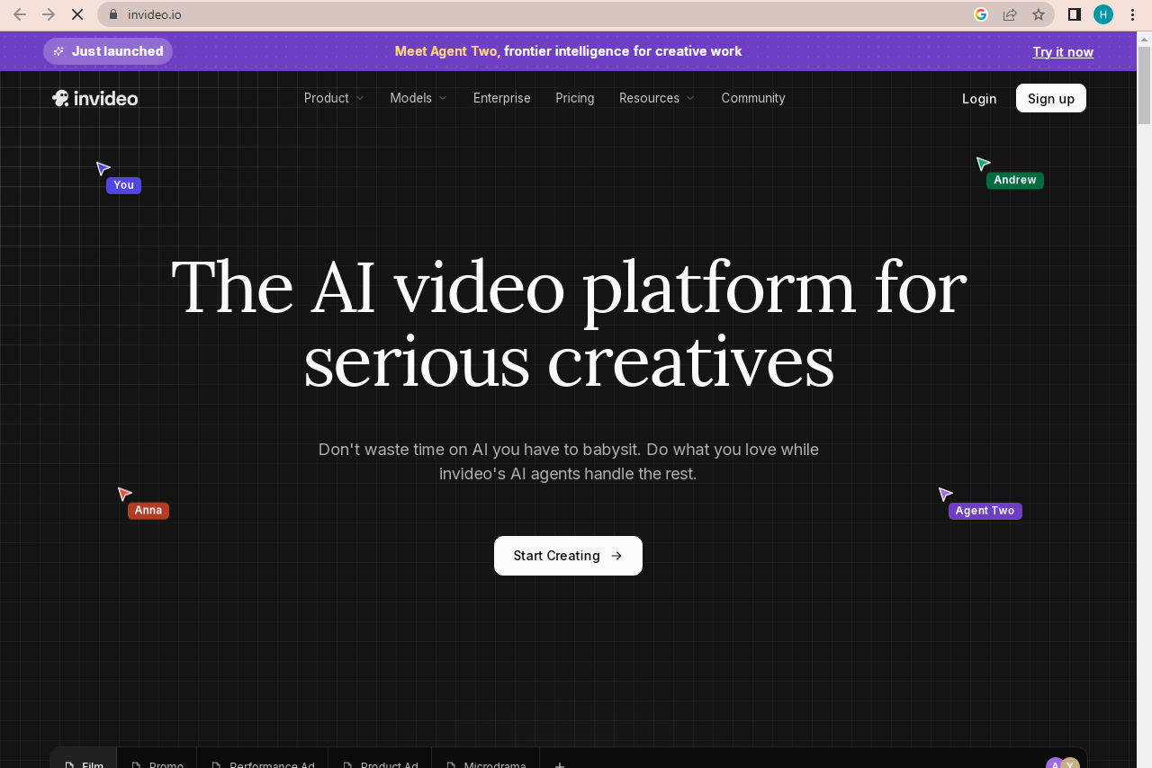 InVideo AI YouTube & Social Content