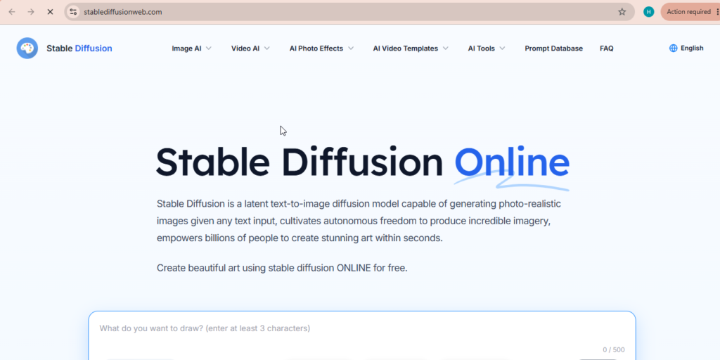 Stable Diffusion ai image generator