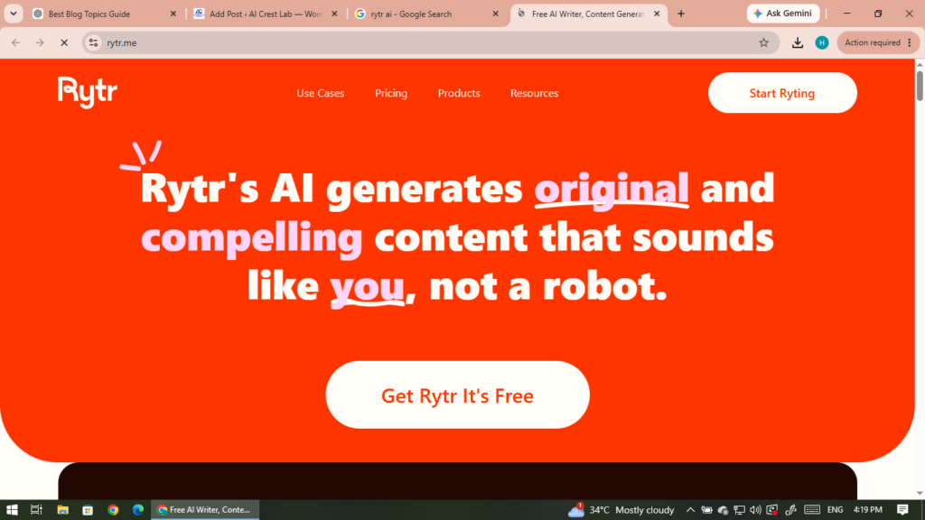 rytr ai