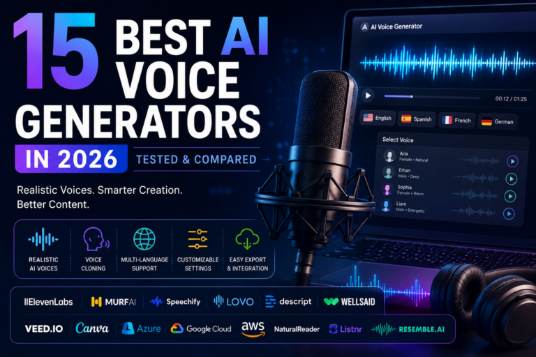 15 Best AI Voice Generators