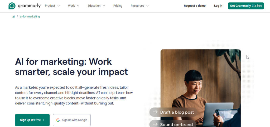 Grammarly Editing Brand Voice