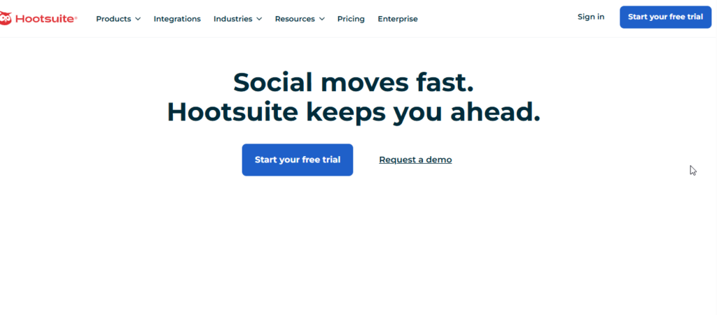 Hootsuite Enterprise Social