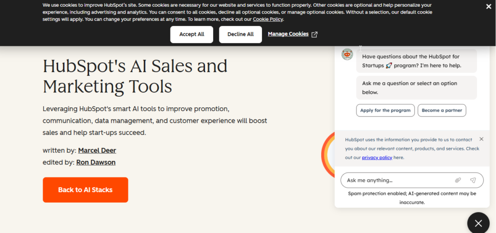 HubSpot CRM Marketing Automation