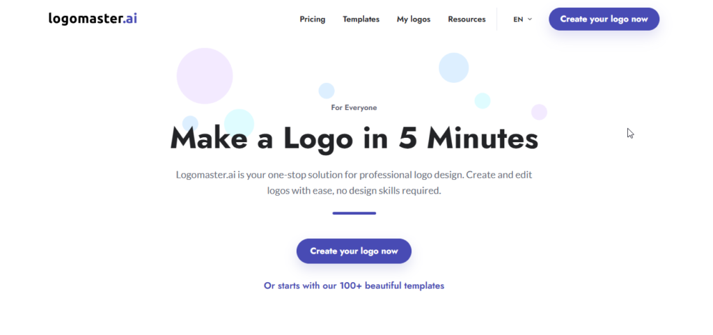 Logomaster.ai Startups SaaS