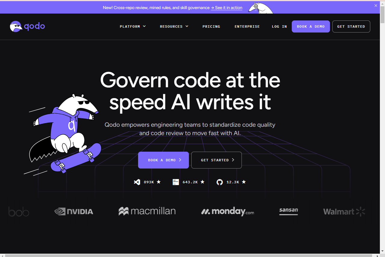 Qodo Code reviews & testing
