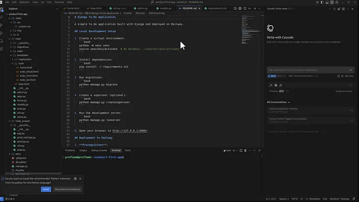 Windsurf AI Coding 