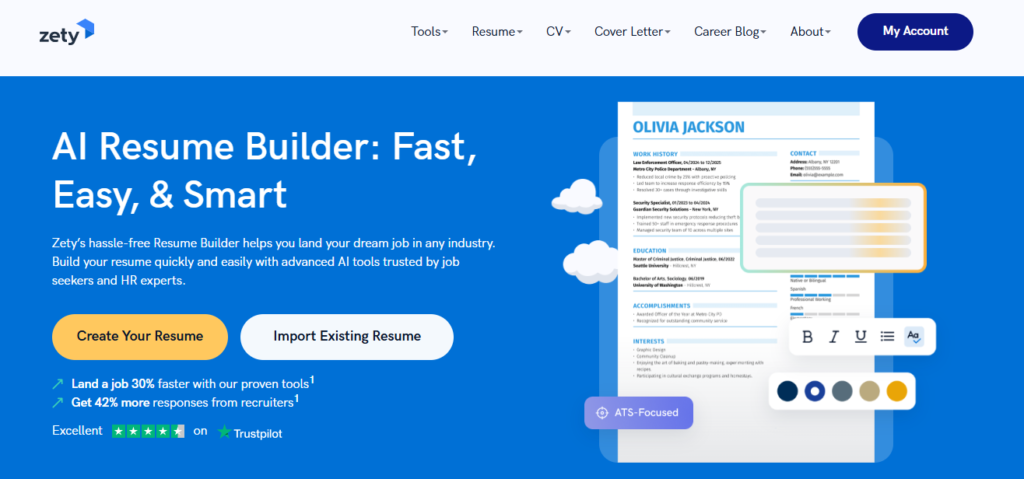 Zety Step-by-Step Guided Writing