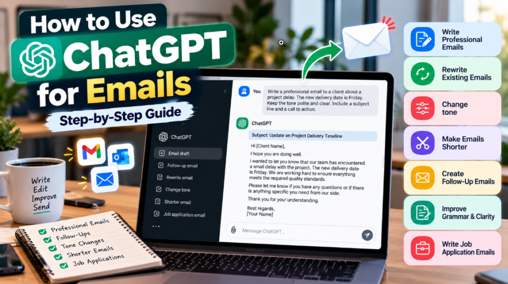How to Use ChatGPT for Emails Step-by-Step Guide