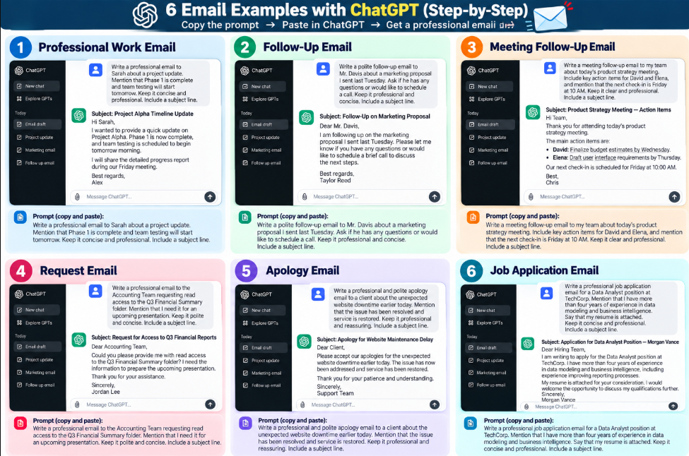 Practical Email Examples