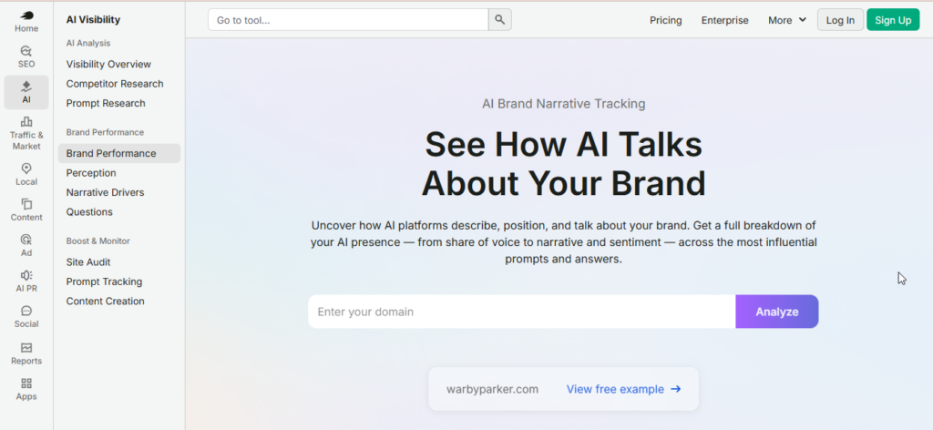 Semrush AI SEO