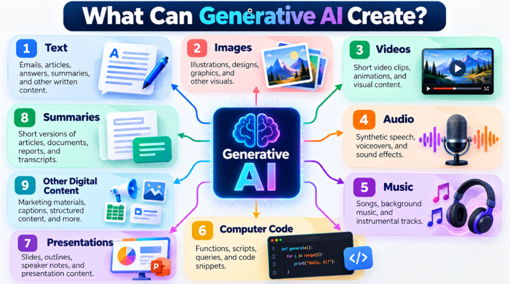 What Can Generative AI Create